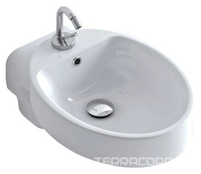 Биде подвесное Kerasan Cento 352501| 37x31x54