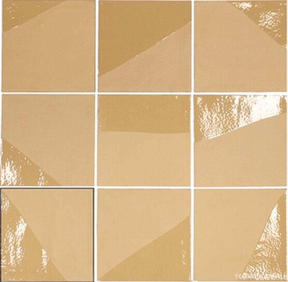 Керамогранит APE Ceramica Delight Drop Ocre 13,8x13,8 Желтый, фото 4