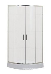 UNO-R-2-80-M-Cr Душевой уголок , матовое стекло, профиль хром | ZZ