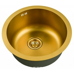 Мойка кухонная Zorg Inox Pvd SZR-500-BRONZE| 47x47x19