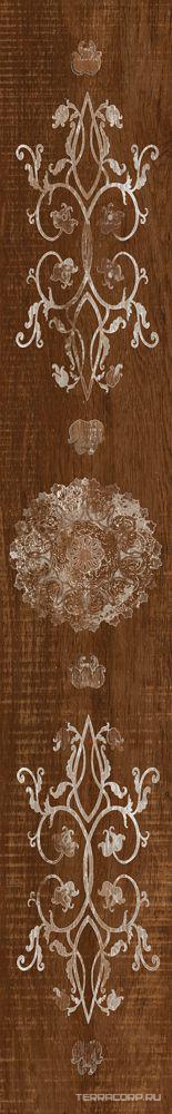 Керамогранит Sadon Amarcord Wood Tarsie Bruciato 15x100 Коричневый, фото 3
