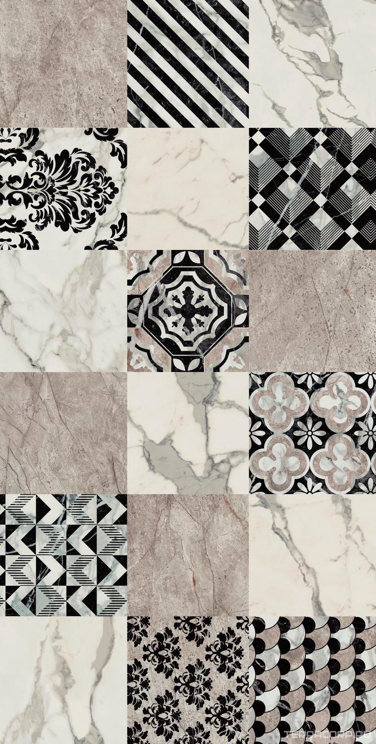 Керамогранит AtlasConcorde Россия EMPIRE Empire Cementine Dark Rett 60x120 Lapp/ЭМПАИР ЧЕМЕНТИНЕ ДАРК РЕТ 60x120 ЛАП Комбинированный, фото 7