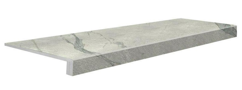 Ступени AtlasConcorde Россия EMPIRE Empire Statuario Scal. Front. 33x60/ЭМПАИР СТАТУАРИО СТУПЕНЬ ФРОНТАЛЬНАЯ 33x60 Белый 