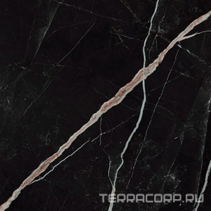 Керамогранит AtlasConcorde Россия EMPIRE Empire Calacatta Black 60x60 Lapp/ЭМПАИР КАЛАК. БЛЭК 60x60 ЛАП Черный 