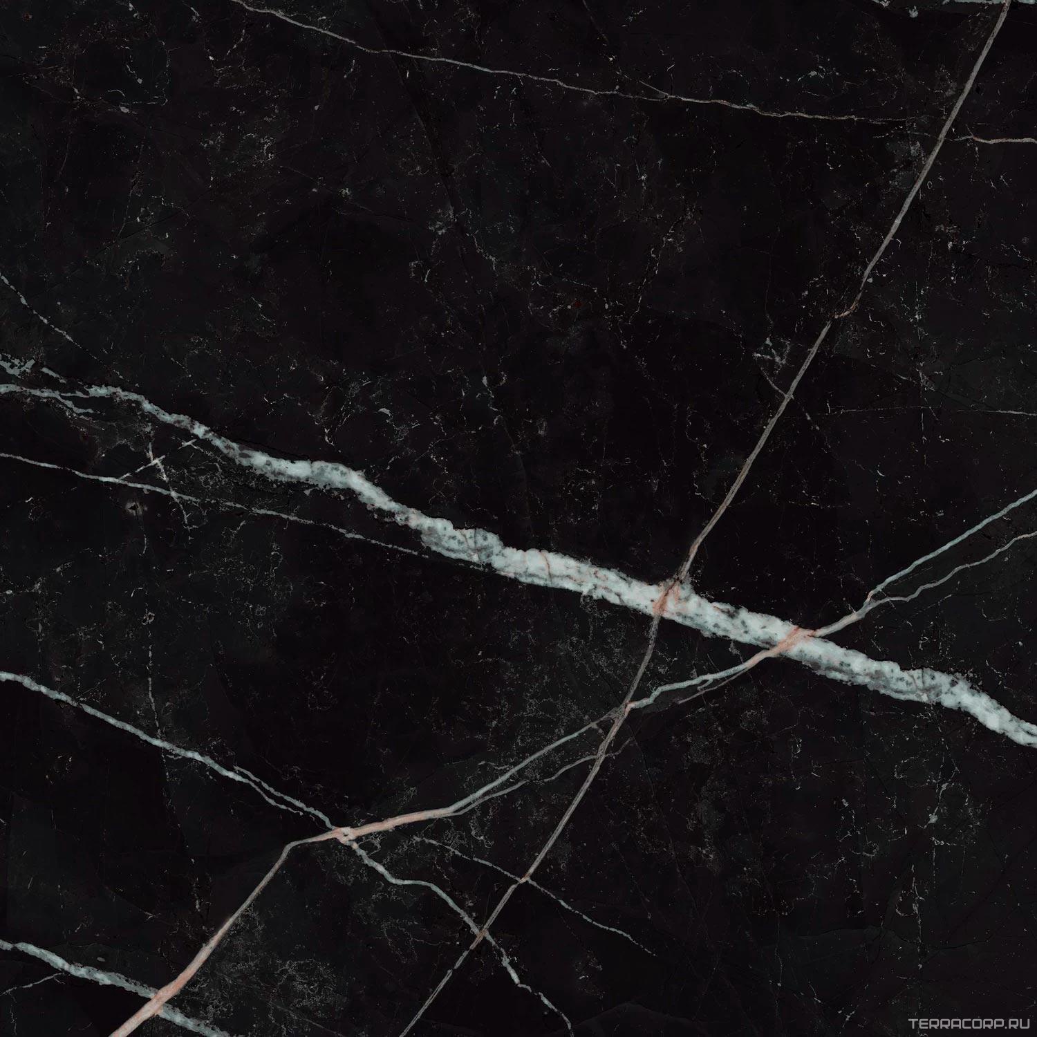Керамогранит AtlasConcorde Россия EMPIRE Empire Calacatta Black 60x60 Lapp/ЭМПАИР КАЛАК. БЛЭК 60x60 ЛАП Черный, фото 7