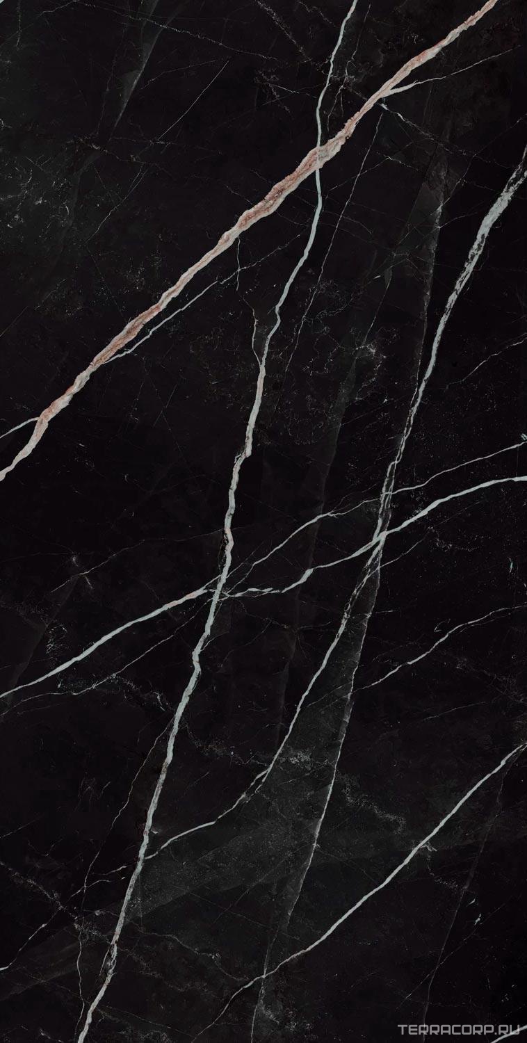 Керамогранит AtlasConcorde Россия EMPIRE Empire Calacatta Black 80x160 Lapp/ЭМПАИР КАЛАК. БЛЭК 80x160 ЛАП Черный, фото 6