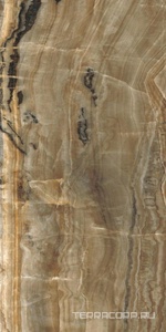 Керамогранит Idalgo Гранит Оникс  коричневый LLR лаппат   60x120 Коричневый 