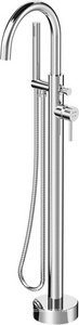Cмеситель  для ванны и душа, отдельностоящий, хром ZZ AMPM Sense F7514100