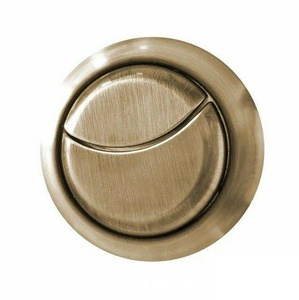 Кнопка смыва для арматуры бачка унитаза, (цв. бронза),  ZZ BelBagno Boheme CZR-BTN-BRONZE