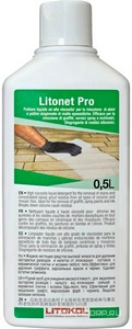 LITONET PRO Жидкий очиститель для выведения пятен и разводов от эпоксидных затирок 0,5л ZZ Litokol LitoNet 098886