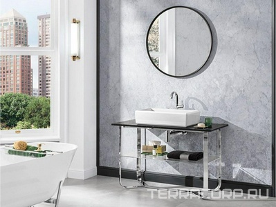 Раковина прямоуг. 650х390хh150мм, для устан.на столешн.,без отв. д/смес.,перелива и незапираемого сливн.клапана,(цв. R1 white cer+), ZZ Villeroy & Boch Antheus 4A1065R1