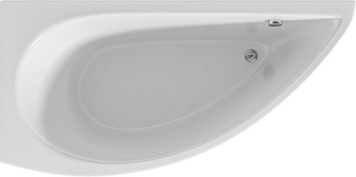 Акриловая ванна 1MarKa Piccolo L, 150x75 без гидромассажа, без каркаса, без панели,без слива-перелива, ZZ