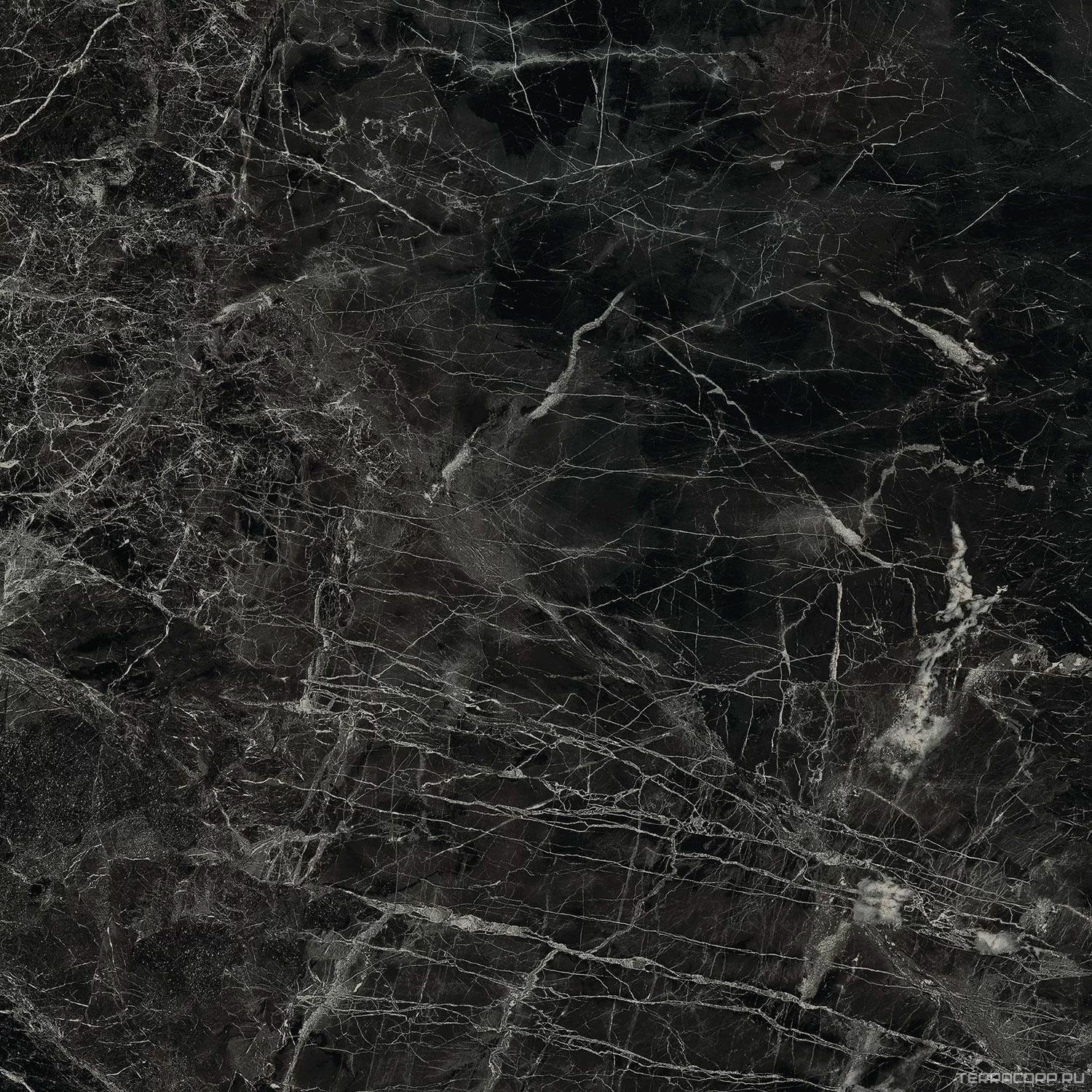 Керамогранит Atlas Concorde Italy Marvel Pro Marvel Noir St.Laurent Lapp 75x75 XX Черный, фото 4