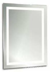 Зеркало с внутренней подсветкой 600*h800, сенсор XX