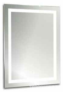 Зеркало с внутренней подсветкой 600*h800, сенсор XX Aquanika Quadro AQQ6080RU02