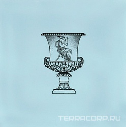 Декор Авеллино голубой Амфора A508 |15х15