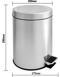 Мусорное ведро  2565.060 5 л, ZZ Solinne Solinne 2565.060