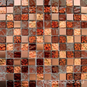 Мозаика Мастера Керамики Glass Мозаика 012  (чип 23x23) ZZ30x30 n/a 