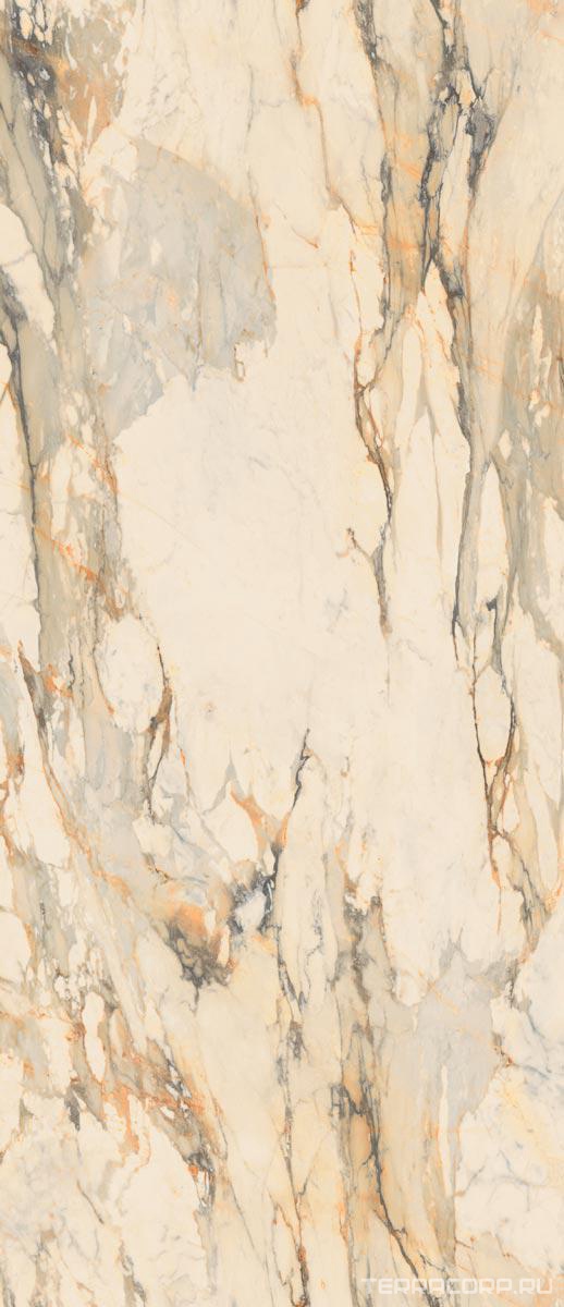 Керамогранит Gardenia Orchidea La Marmoteca Antiqua Brown Lux 120x280 Бежевый, фото 5