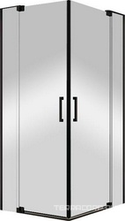 SLIDER-AH-2-80/90-90/100-C-NERO  Душевой уголок | ZZ