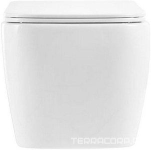 Унитаз подвесной, безободковый, 510х350х340мм, без сиденья, крепеж в компл., Veneto ZZ BelBagno veneto BB132CHR