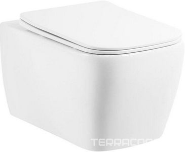 Унитаз подвесной, безободковый, 510х350х340мм, без сиденья, крепеж в компл., Veneto ZZ BelBagno veneto BB132CHR