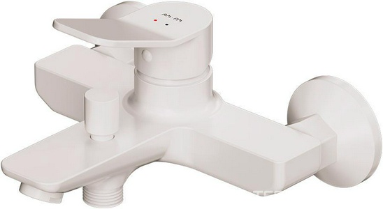 Смеситель для ванны/душа Х-Joy, цвет белый ZZ AMPM X-Joy F85A10033