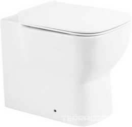 VASO Чаша унитаза приставная, P-trap BB127CB | ZZ