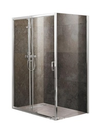 UNIQUE-AH-1-110/125-80-C-Cr Душевой уголок | ZZ