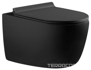 Унитаз подвесной Aquanet Rimless Cetus-W BL-102N-WHT, крышка - сидение в комплекте (Soft Close-SLIMSEAT), ZZ Aquanet cetus 243541 (211908)