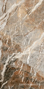 Керамогранит Florim Magnum Nature Mood Mount Peak Glossy 120x240 Коричневый 