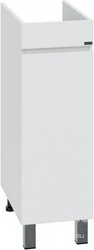 Тумба напольная "Марс 29"29x49x87 см для стиральной машины, БЕЗ раковины Юпитер 90 L, цвет белый ZZ