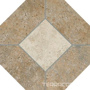 Керамогранит Kerama Marazzi Брюссель  бежевый темный матовый24x24 Бежевый 