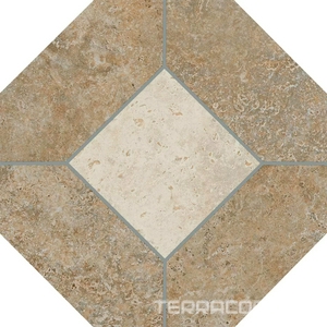 Керамогранит Kerama Marazzi Брюссель  бежевый темный матовый24x24 Бежевый 