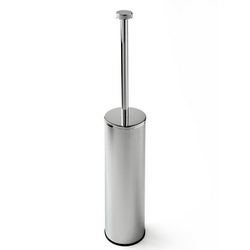 Ёрш для унитаза напольный (цв.хром), Metal Tonda ZZ