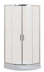 UNO-R-2-95-M-Cr Душевой уголок , матовое стекло, профиль хром | ZZ