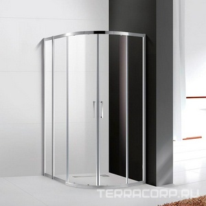 Душевой уголок 1200х900хh1950мм, правый/левый, (стекло прозр.Idrorepellente 6мм, фурн.цв.хром),  ZZ Cezares Molveno MOLVENO-RH-2-120/90-C-Cr-IV