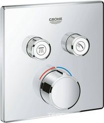 Смеситель Grohe Grohtherm SmartControl 29148000 для душа| 15x15x4