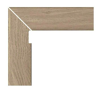 Ступени Gres de Aragon Ordesa Zanquin Redondeado  Natural  Izda (Lift) Liso 8x29,3/9,5x27,3 Бежевый 