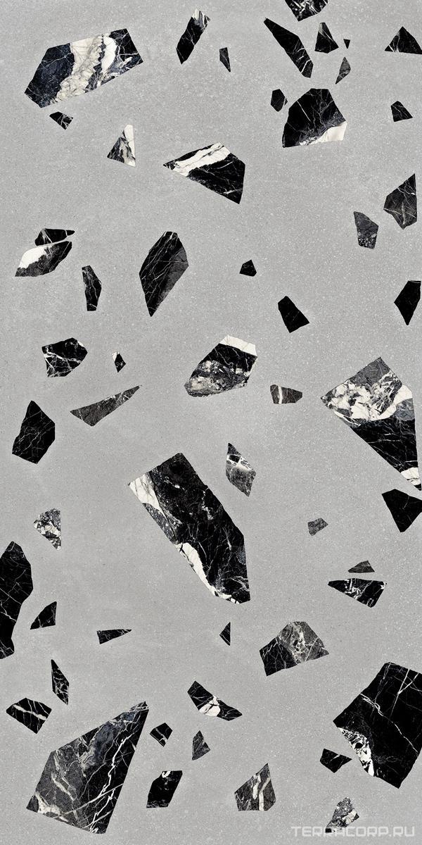 Керамогранит Ergon Medley Grey Rock Nat.Rett.ZZ60x120 Серый, фото 5