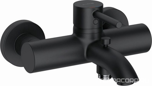 Смеситель для ванны/душ, черный мат/ Kludi BOZZ 386913976