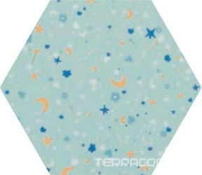 Керамогранит Pamesa Agatha 21 Agatha Confetti  21 Aqua  ZZ19,8x22,8 Зеленый 