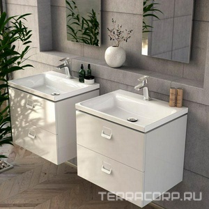 Тумба под умывальник SD COMFORT 800 белый/белый Ravak BALANCE X000001378