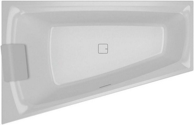 Акриловая ванна Riho Still Smart R 170x110 с подголовником| 170x110x46