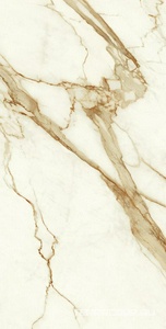 Керамогранит Atlas Concorde Italy Marvel Shine Marvel Calacatta Imperiale 75x150 Silk Белый 