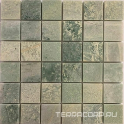 Мозаика из камня на сетке М20-305-48Р ZZ 30.5x30.5