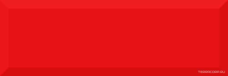 Monocolor Rojo Biselado Brillo ZZ10x30