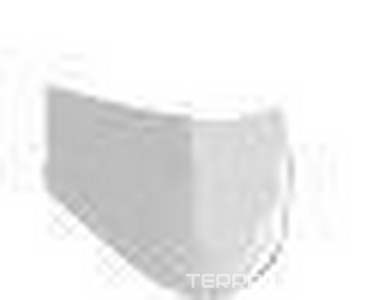 Полупьедестал (для раковин 450, 500мм), крепёж в компл., (цв. R1 white ceramicplus),  ZZ Villeroy & Boch Subway 2.0 724400R1