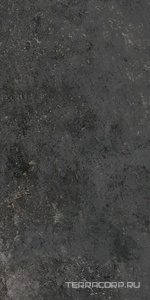 Керамогранит Atlas Concorde Italy Aix  Fumee 37,5x75 Grip Черный 
