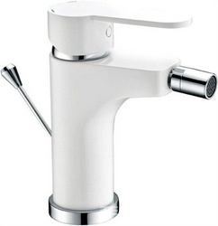 Смеситель Cezares Laconico C BS BLC для биде, белый| 5x15x16